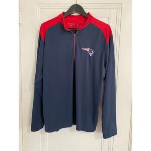 New England Patriots NFL 1/4-Zip Size XL